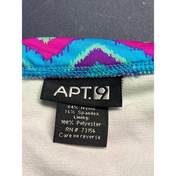 Apt. 9 Womens M Multicolor Aztec Print Bikini Bottom Adjustable Side Ties New - Picture 3 of 6
